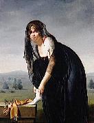 Une etude de femme d'apres nature dit aussi Portrait de Madame Soustras Marie-Denise Villers